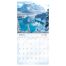 Календарь настенный перекидной на скрепке, 230*230 мм 12л. BG 