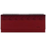 Планинг недатированный, 64л., 330*130мм, кожзам, Berlingo "Vivella Prestige", бордовый