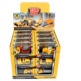 Машина игрушечная Технопарк "Строительная техника", металл., 6,5см, ассорти