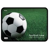 Папка с ручками А4 Först "Мяч на траве", пластик, на молнии, 70 мм.