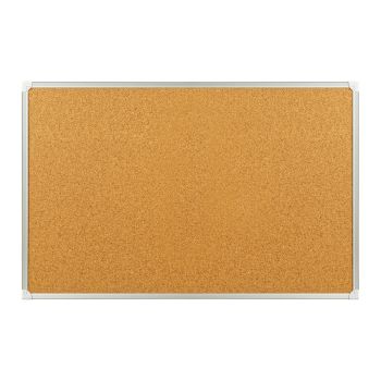 Доска пробковая OfficeSpace, 60*90см, алюминиевая рамка