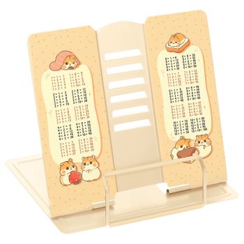 Подставка для книг СТАММ, металлическая, регулируемый угол наклона, 