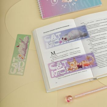 Закладки  для книг, 3шт., 135*45мм, MESHU 