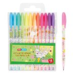 Набор гелевых ручек ArtSpace "Bunny" 12шт.,12цв., 1,0мм, пастельные, ПВХ чехол