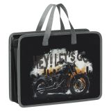 Папка с ручками А4 ArtSpace "Cruiser", пластик, на молнии, 10см