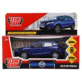 Машина игрушечная Технопарк "Nissan Qashqai", NISSAN, металл., 12см, синий, инерционная, с подвижными элементами