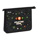 Папка для тетрадей 1 отделение, А5 Först "Play the game" , 240*205*40 мм, пластик, на молнии