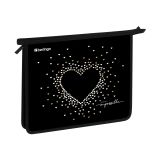 Папка для тетрадей 1 отделение, А5 Berlingo "Golden Glow", 240*205*40мм, пластик, на молнии