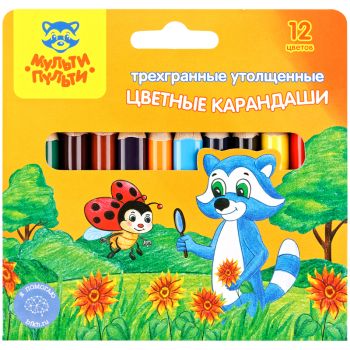 Карандаши цветные Мульти-Пульти 