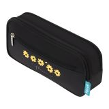 Пенал корпусный Först "Spring", 1 отделение, 1 карман, 210*90*60, полиэстер, черный