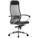 Кресло руководителя Метта "Samurai" Comfort-1.01, CH-2, сетка Х2 черн/экокожа MPES черн., мультиблок