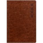 Телефонная книга А5, 80л., кожзам, BG "Небраска. Коричневый", с вырубкой