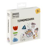 Термомозаика ТРИ СОВЫ "Котик", набор инструментов и аксессуаров, трафареты, картонная коробка