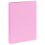 Папка на 2 кольцах СТАММ А4, 25мм, 500мкм, пластик, пастель, розовая