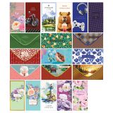 Конверт для денег Арт и Дизайн "Ассорти №36", 83*167мм, 20 дизайнов