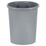 Корзина для бумаг СТАММ, 12л, цельная, серая