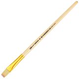 Кисть нейлон, ArtSpace, плоская №08, пакет, европодвес