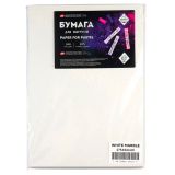 Бумага для пастели "Мастер-Класс", 160 г/м2, А4, 40% хлопок, 20 листов, белый мрамор