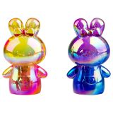 Точилка пластиковая MESHU "Cute rabbit", 1 отверстие, ассорти