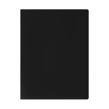 Папка с 30 вкладышами СТАММ А4, 17мм, 500мкм, пластик, черная