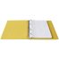 Тетрадь на кольцах А5, 80л., BG, обл. ПВХ, желтый