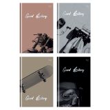 Бизнес-блокнот А6, 64л., евроформат, BG "Good story", матовая ламинация, тиснение фольгой