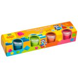 Песок для лепки Мульти-Пульти "Приключения Енота", 4 ярких цвета, 560г, формочка