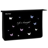 Папка для тетрадей 1 отделение, А4 Berlingo "Life is Beautiful", 340*245*40 мм, пластик, на молнии