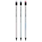 Карандаш ч/г Berlingo "Shade" HB, черное дерево, круглый, заточен., с ластиком, ассорти