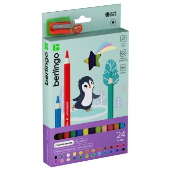 Карандаши цветные утолщенные Berlingo 
