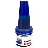 Штемпельная краска Ideal, 24мл, синяя (206916)