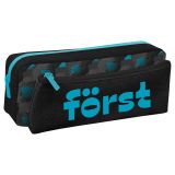 Пенал мягкий 2 в 1, 1 отделение, 205*80*40 Först "Refraction", съемная косметичка на липучке