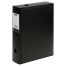 Короб архивный на кнопке OfficeSpace разборный, 70мм, пластик, 900мкм, черный