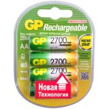Аккумулятор GP AA (HR06) 2700mAh 4BL