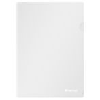 Папка-уголок Berlingo "Soft Touch", А4, 200мкм, софт-тач, прозрачная