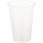 Стаканы одноразовые OfficeClean 200мл, набор 3000шт.(30уп. по 100шт.), бюджет, ПП, прозрач, хол/гор