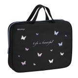 Папка текстильная с ручками 1 отделение, А4 Berlingo "Life is Beautiful", 350*265*75мм, текстиль, на молнии