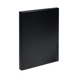 Папка с 60 вкладышами СТАММ А4, 21мм, 600мкм, пластик, черная