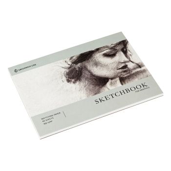 Скетчбук для графики и эскизов 40л., А4 Greenwich Line 