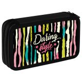 Пенал 2 отделения, 190*110 ArtSpace "Striped style", ткань