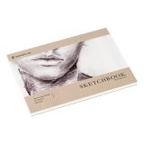 Скетчбук для графики и эскизов 40л., А4 Greenwich Line "Графика. Контуры", на склейке, 160г/м2