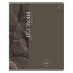 Тетрадь предметная 48л., BG "Гармония знаний" - География, "софт тач" ламинация