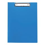 Папка-планшет с зажимом OfficeSpace А4, 500мкм, пластик, синий