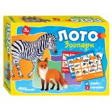 Игра настольная Лото, Step Puzzle "Зоопарк", картонная коробка