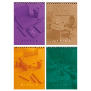 Блокнот А5 60л. на гребне BG 