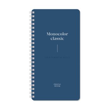 Телефонная книга А5, 80л., на гребне OfficeSpace 