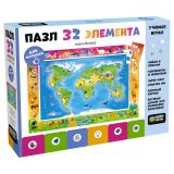 Пазл напольный  32 эл. Baby Games "Планета и её обитатели"