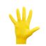 Перчатки резиновые хозяйственные OfficeClean Универсальные, разм. S, желтые, пакет с европодвесом
