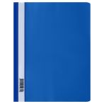 Папка-скоросшиватель пластик. СТАММ А4, 160мкм, синяя с прозр. верхом