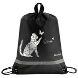 Мешок для обуви 1 отделение Berlingo "Dream", 360*460мм, вентиляционная сеточка, светоотражающая полоса